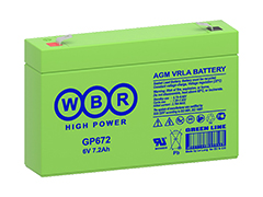 GP batteries WBR